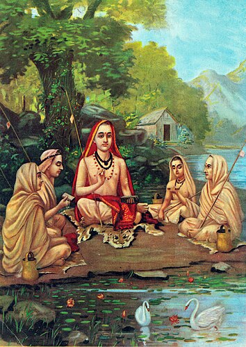 Adi Shankara (8th century CE) the main exponent of Advaita Vedānta