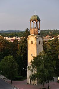 Razgrad Bulgaria 1864 clock tower.jpg