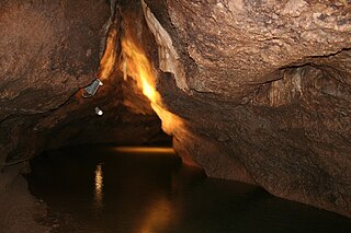 der unterirdische Fluss "Rubicon"