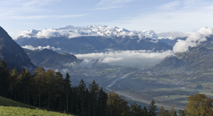 Liechtenstein: Name, Territorium, Physische Geographie