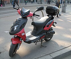 skuter jako motorower
