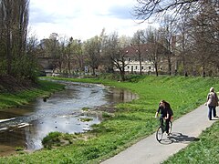 Roter Main: Geographie, Natur und Umwelt, Wanderwege