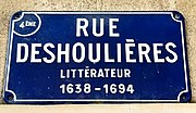 Vignette pour Rue Deshoulières