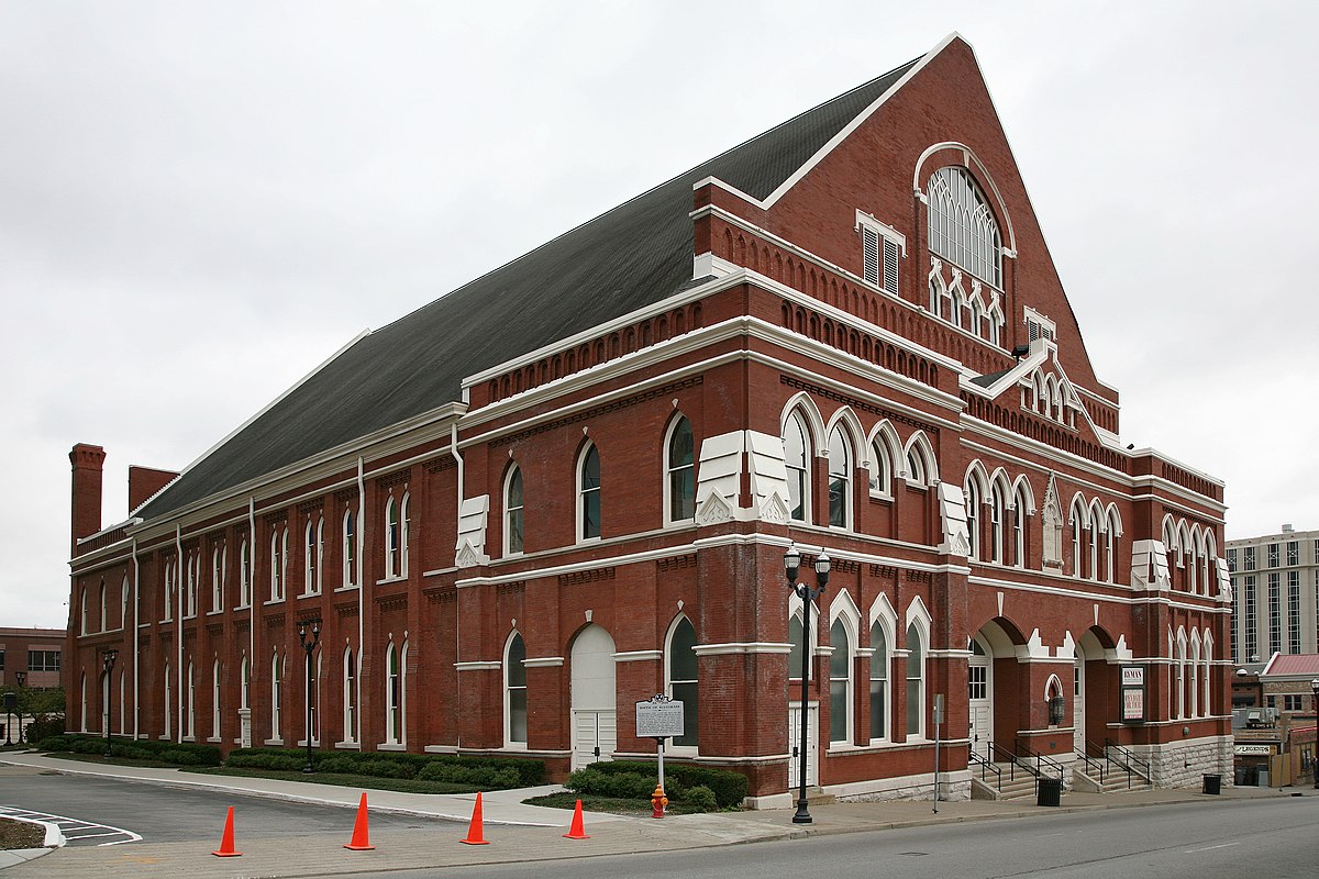 Ryman Auditorium Seating Chart