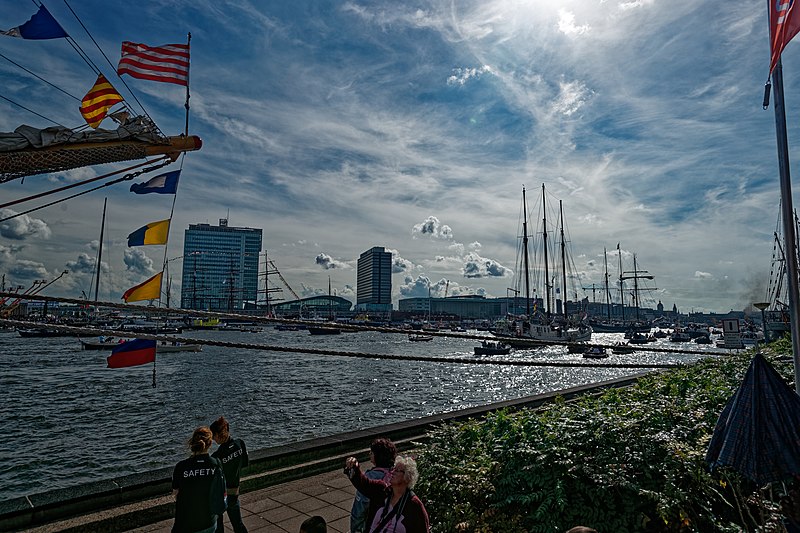 File:Sail Amsterdam - Noordwal - View WSW II.jpg