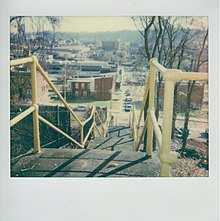 Saint Ives Street city steps in California Kirkbride, Pittsburgh. Photo by Laura Zurowski. Saint Ives Street city steps California Kirkbride Pittsburgh.jpg