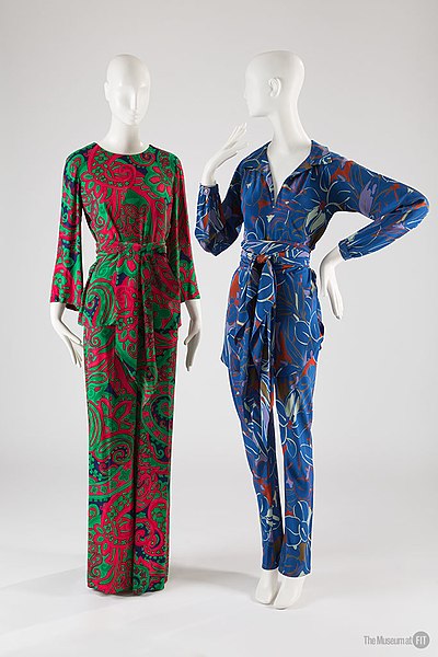 File:Saint Laurent Rive Gauche + Halston pajama sets.jpg