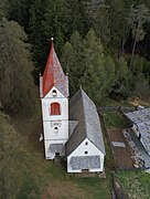 San Pancrazio, chiesa di Sant'Elena by drone 01.jpg