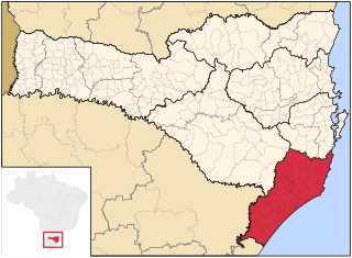 <span class="mw-page-title-main">Sul Catarinense</span> Mesoregion in Santa Catarina, Brazil