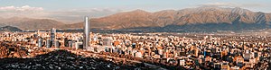 Santiago de Chile, Desde Cerro San Cristóbal.jpg