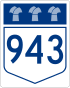 Autobahn 943 Schild