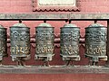 * Nomination: Prayer wheels in Swayambhunath complex, Nepal --Chainwit. 17:42, 10 August 2023 (UTC) * * Review needed