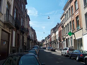 A Rue de l'Est (Brüsszel) cikk illusztrációs képe