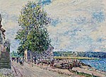 September Morning near Saint-Mammes and the Veneux-Nadon Hills (1884) by Alfred Sisley.jpg