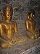 Buddha Statue at the End of the Second Chamber