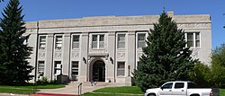 Sioux County, Nebraska courthouse from E.JPG