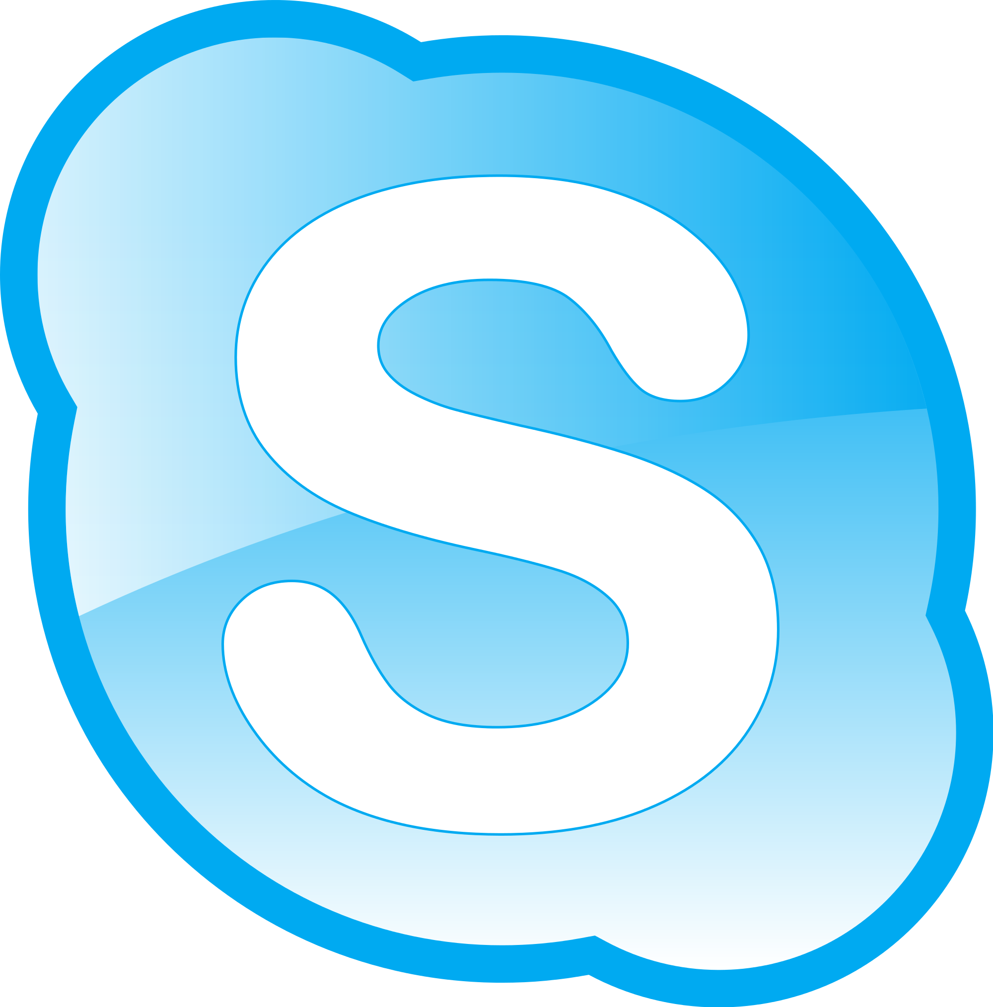 Redes Sociais 2000px-Skype-icon.svg