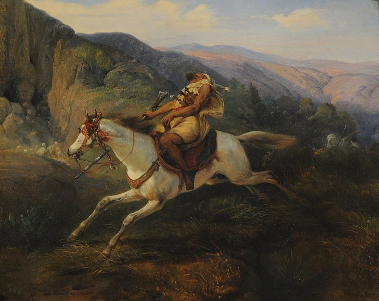 File:Soldado árabe herido - Horace Vernet.jpg