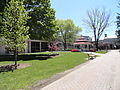 A common area on the University of Massachusetts Lowell's South Campus.