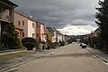 Čeština: Jižní pohled na Lipovou ulici v Třebíči, okr. Třebíč. English: South view of Lipová street in Třebíč, Třebíč District.