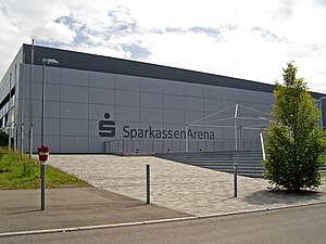 Die Sparkassen Arena in Balingen