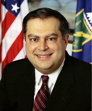 <span class="mw-page-title-main">Spencer Abraham</span> American attorney, author and politician (born 1952)