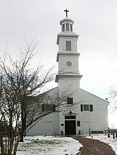 St. John's Episcopal Church in Richmond, Virginia was the site of the Second Revolutionary Convention of Virginia. The church is designated as a National Historic Landmark. StJohnsRichmond.JPG