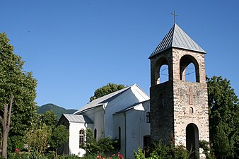 St George's Church in Gakh Interfase Lisenziya: CC-BY-SA-4.0