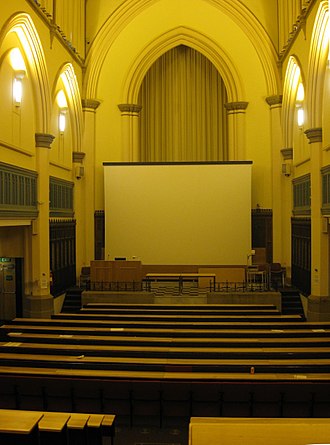 Interior now a lecture theatre St George UoS interior 1 2010.jpg