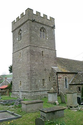 St Michael's church St Michael's church, Llanfihangel Talyllyn - geograph.org.uk - 3225734.jpg