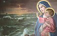 Marie, étoile de la mer, peinture (XIXe siècle).