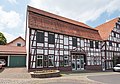 Half-timbered barn