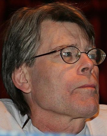 Stephen King, American author best known for h...