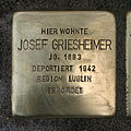 image=File:Stolperstein_Alfred-Brehm-Platz_13_Joseph_Griesheimer.jpg