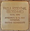 Stolperstein für Paola Rosenthal Goldschmied (Trieste).jpg