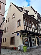 Strasbourg-Grand-Ruen ja Rue du Coqin kulma. Jpg