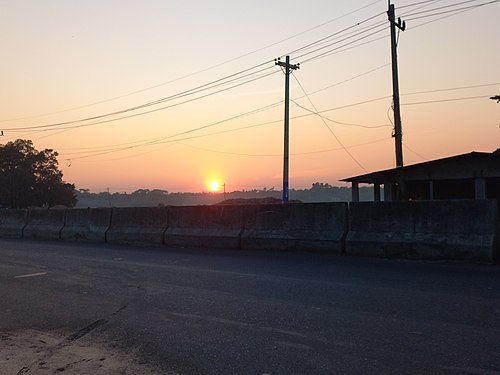 Sunset in Bijoypur,Cumilla