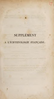 Миниатюра для Файл:Supplément à l'ichthyologie française (IA b30797743).pdf