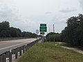 Suwannee/Lafayette County boundary, US27sb