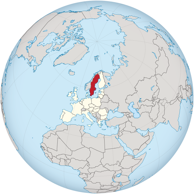 Laag fan Sweeden ön Nuurđeuroopa