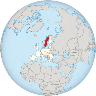 Staatsgebiet des Königreichs Schweden