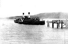 Sydney ferry BRIGHTON arriving at Manly Wharf.jpg