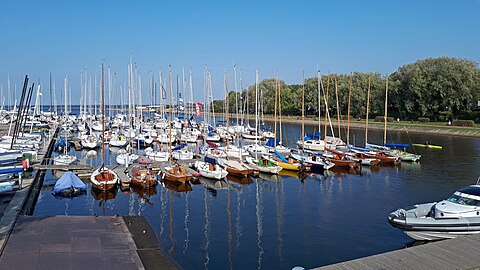 Yachter vid mynningen av floden Pirita, 2018