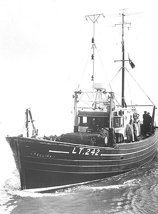 RV <i>Tellina</i> British fisheries research vessel