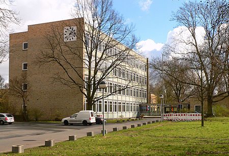 Tellkampfschule Eingang