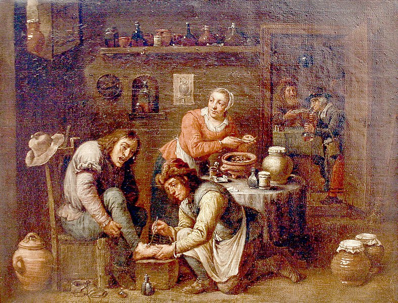 File:Teniers school Foot operation 1663.jpg