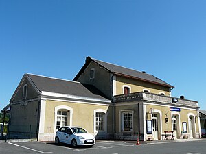 Gare de Terrasson Terrasson gare.JPG