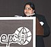 De minister van Staat voor Textiel, Smt.  Panabaka Lakshmi spreekt tijdens de 18e Export Awards-presentatiefunctie in New Delhi op 20 december 2011.jpg