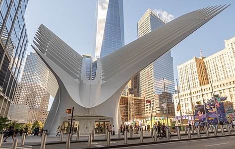The World Trade Center Transportation Hub in New York City (2016)
