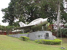 The jet fighter at Cole Park The jet fighter at Cole Park.JPG